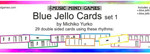 Blue Jello Cards